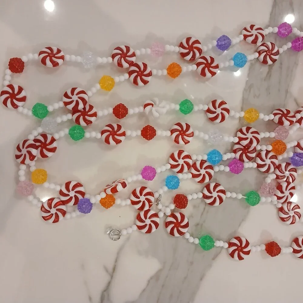 Kurt Adler 9' Candy Garland NWT
